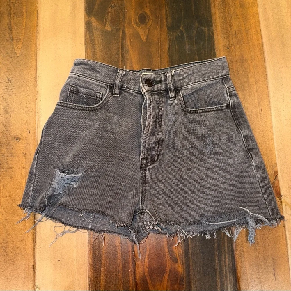 PacSun Women’s Black Denim Shorts